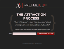 Tablet Screenshot of andrewmioch.com